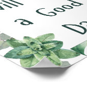 今日は良い日のポスターになやる気を起こさせるる ポスター (角)