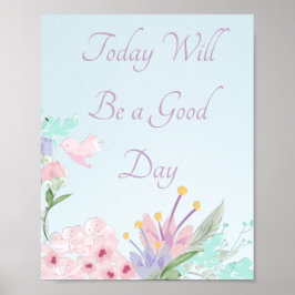 今日は良い日のポスターになやる気を起こさせるる ポスター