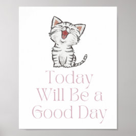 今日は良い日のポスターになやる気を起こさせるる ポスター