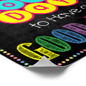 今日は良い日のポスターに良い日だ ポスター (角)