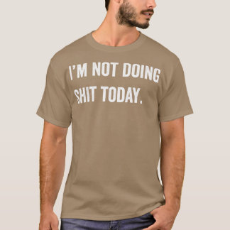 今日は行かない Tシャツ