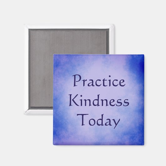 今日は親切を行感動的う マグネット (正面/裏面)