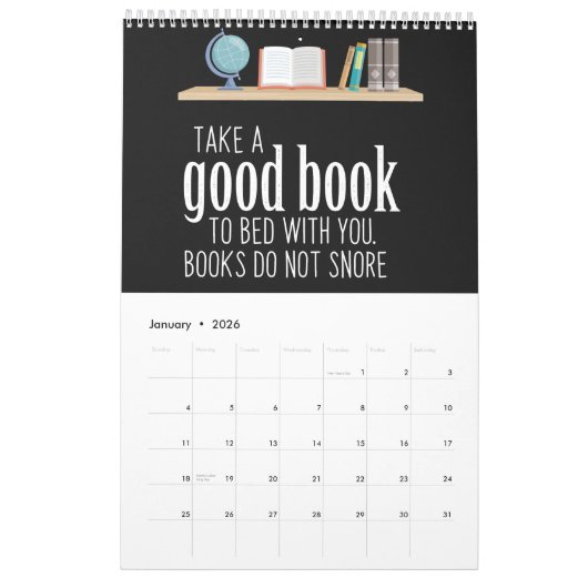 今日は読者 カレンダー (1月 2026)