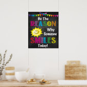 今日は誰かのスマイルだ! ポスター (キッチン)