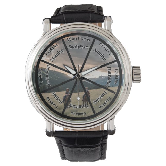 今日は誰だ退職したろ？ 腕時計 (正面)