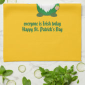 今日は誰もがアイルランド人だ キッチンタオル (折り畳み)
