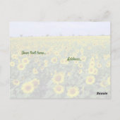 「今日は贈り物」　やる気を起こさせるキリスト教の詩 ポストカード (裏面)