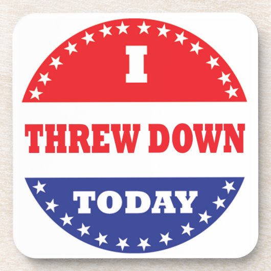 今日は転んだ コースター (正面)