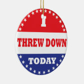 今日は転んだ セラミックオーナメント (右)