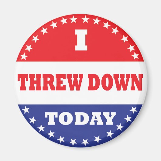 今日は転んだ マグネット (正面)