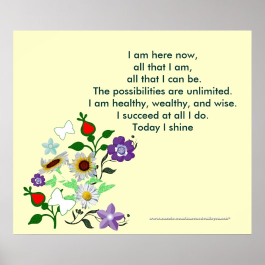 今日は輝く ポスター (正面)