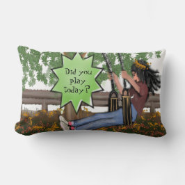 今日は遊した？腰部装飾用クッション ランバークッション