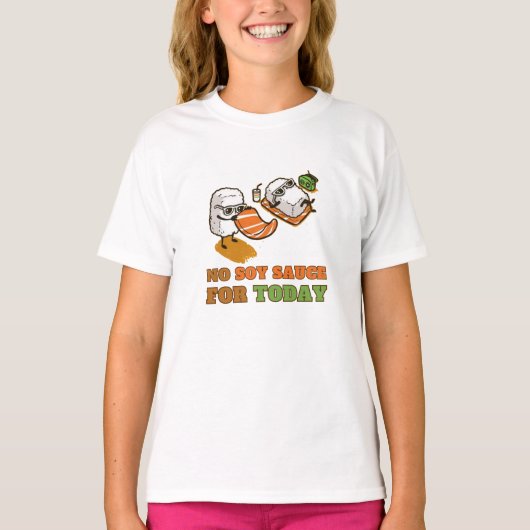 今日は醤油ナシ Tシャツ (正面)