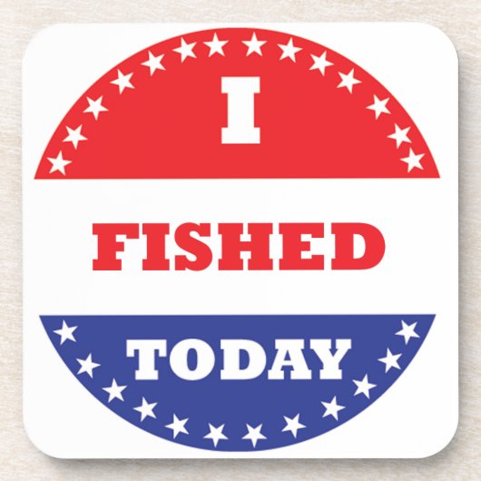 今日は釣った コースター (正面)