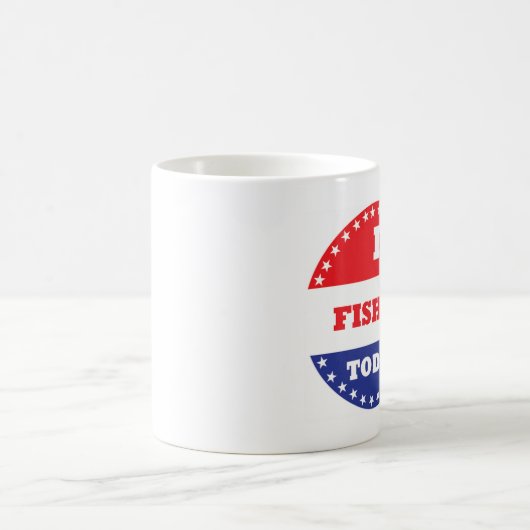 今日は釣った コーヒーマグカップ (中央)