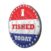 今日は釣った ダーツボード (正面右)