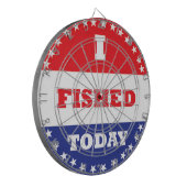 今日は釣った ダーツボード (正面左)