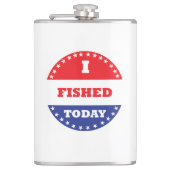 今日は釣った フラスク (正面)