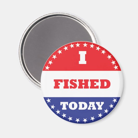 今日は釣った マグネット (正面/裏面)