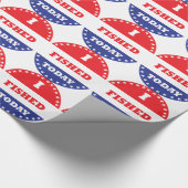 今日は釣った ラッピングペーパー (角)