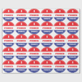 今日は釣った ラッピングペーパー (フラット)