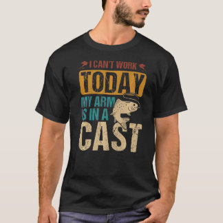 今日は釣りはできないはず Tシャツ