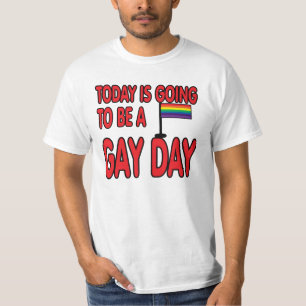 今日は陽気な日です Tシャツ
