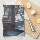 今日は静かな過去 キッチンタオル (四つ折り)