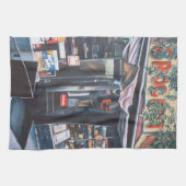 今日は静かな過去 キッチンタオル (横)