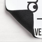 今日は頭が悪い…私はばか マウスパッド (コーナー)