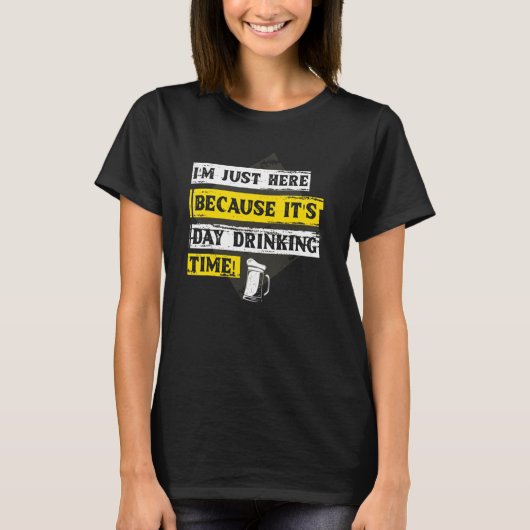 今日は飲み時間のワイングラスの日 Tシャツ (正面)
