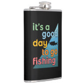 今日は魚釣り フラスク (右)