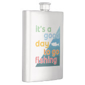 今日は魚釣り フラスク (右)