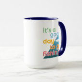 今日は魚釣り マグカップ (正面右)