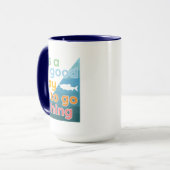 今日は魚釣り マグカップ (正面左)