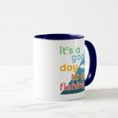 今日は魚釣り マグカップ (正面右)