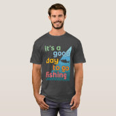 今日は魚釣り Tシャツ (正面フル)