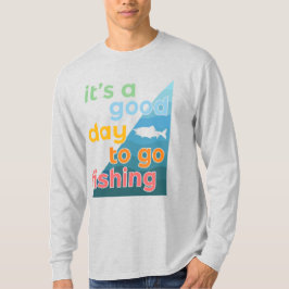 今日は魚釣り Tシャツ