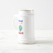 今日は11月のピーコック感謝祭に感謝 ビールジョッキ (正面左)