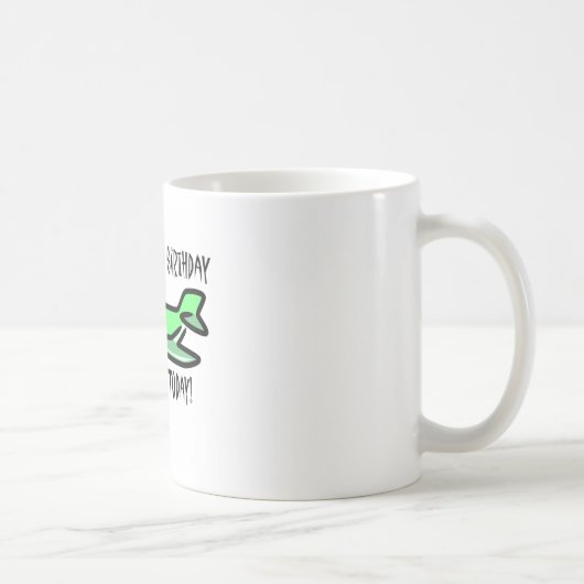 今日は2回目の誕生日だ コーヒーマグカップ (右)