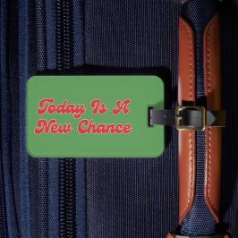 今日は2024年の新しいチャンス ラゲッジタグ