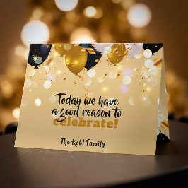 今日は～する正当な理由があ祝るモダン カード