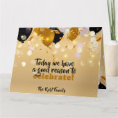 今日は~する正当な理由があ祝るモダン カード (正面)