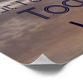 「今日は…」 やる気を起こさせる ポスター (角)