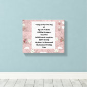 今日は キャンバスプリント (インサイチュ (ウッドフロア))