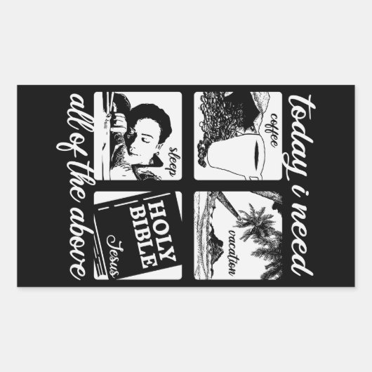 今日は….ステッおもしろいカー 長方形シール (正面)