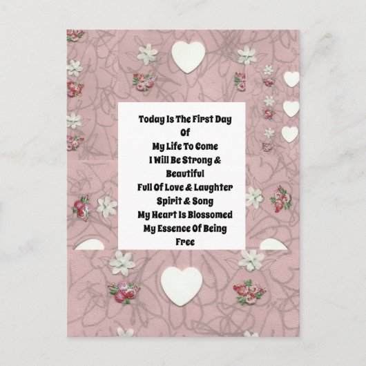 今日は ポストカード (正面)