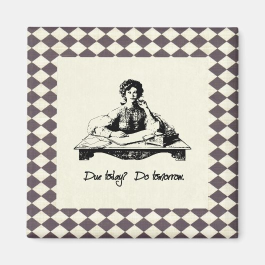 今日は？明日だ。マグネット マグネット (正面)