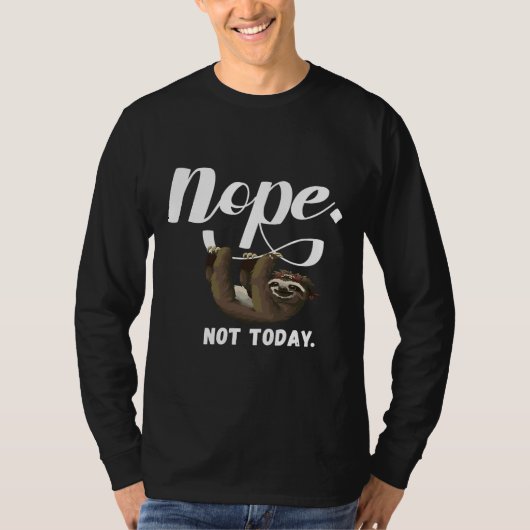今日はAとしてスロッおもしろいトしない Tシャツ (正面)