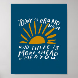 今日はBrand New - Guaring 前向き Sun ポスター